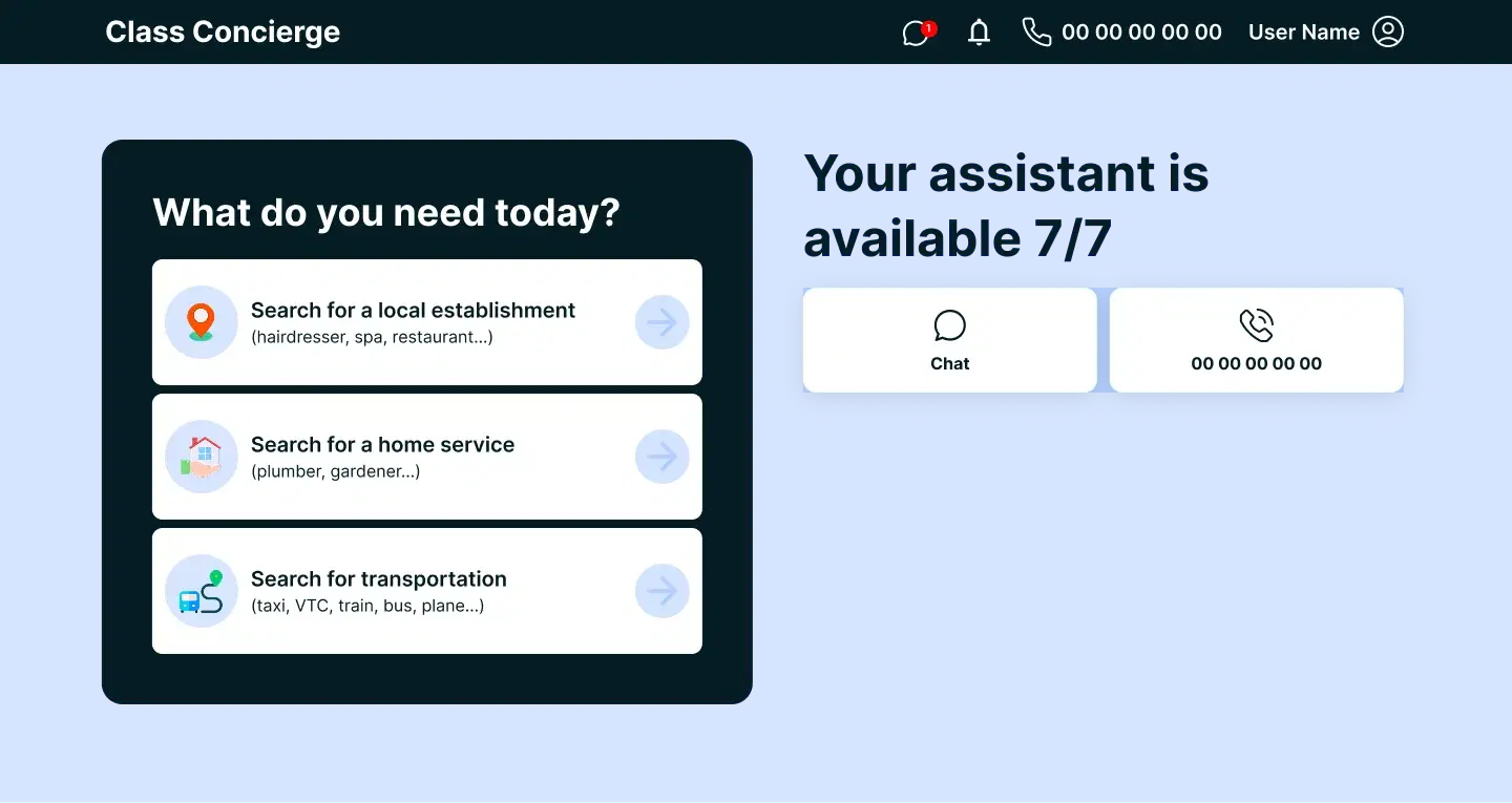 Customizable frontend interface